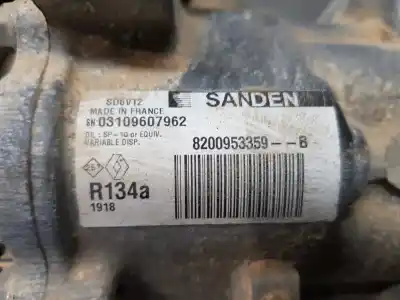 Second-hand car spare part air conditioning compressor for renault kangoo dynamique oem iam references 8200953359b  