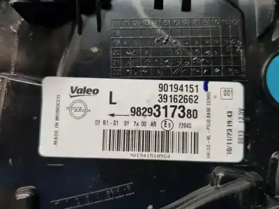 Автозапчастина б/у лівий ход ліхар для opel corsa f elegance посилання на oem iam 9829317380   Автозапчастина б/у лівий ход ліхар для opel corsa f elegance посилання на oem iam 9829317380