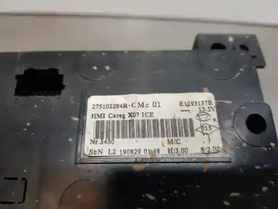 Автозапчастина б/у контроль опалення / кондиціонації для dacia sandero stepwey посилання на oem iam 275102284r   Автозапчастина б/у контроль опалення / кондиціонації для dacia sandero stepwey посилання на oem iam 275102284r