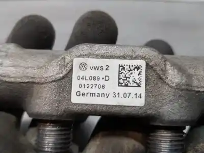 Second-hand car spare part distributor pipe for audi a3 (8v) attracted oem iam references 04l130089b  057130764ab