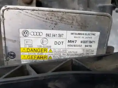 Автозапчастина б/у ліва фара для audi a4 avant (b8) sline посилання на oem iam 8k0941003c   Автозапчастина б/у ліва фара для audi a4 avant (b8) sline посилання на oem iam 8k0941003c