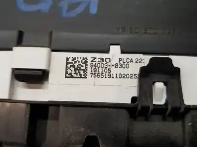 Peça sobressalente para automóvel em segunda mão quadrante por kia stonic (ybcuv) concept referências oem iam 94003h8300  