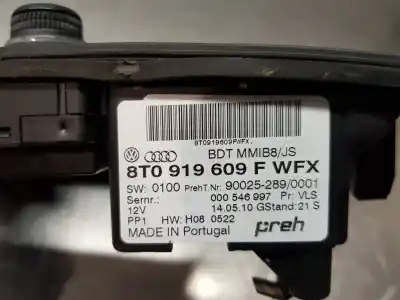 Second-hand car spare part multifunction switch for audi q5 (8r) 2.0 tdi quattro (125kw) oem iam references 8t0919609f  8t0919609fwfx