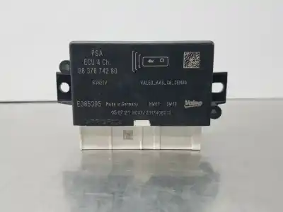 Second-hand car spare part Parking Sensor Control Unit for PEUGEOT RIFTER Active Standard OEM IAM references 9837674280  