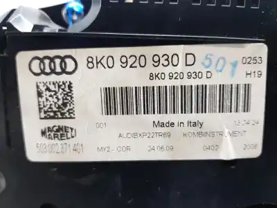 Peça sobressalente para automóvel em segunda mão quadrante por audi a4 avant (b8) sline referências oem iam 8k0920930d  