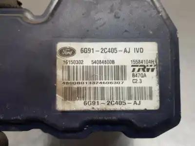 Автозапчастина б/у абс для ford s-max (ca1) trend (03.2010->) 146 cv / 107 kw посилання на oem iam 6g912c405aj  