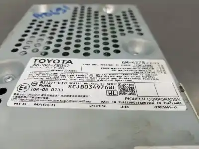 Автозапчастина б/у аудіопідсилювач для lexus nx essence посилання на oem iam 8628078042  