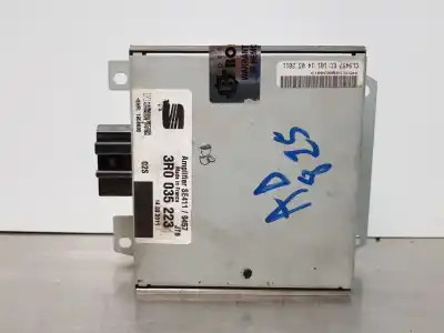 Peça sobressalente para automóvel em segunda mão amplificador de som por seat exeo berlina (3r2) reference referências oem iam 3r0035223