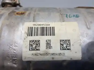 Pezzo di ricambio per auto di seconda mano filtro per particelle per citroen c4 cactus 1.5 bluehdi 100 riferimenti oem iam 9820045380  k720