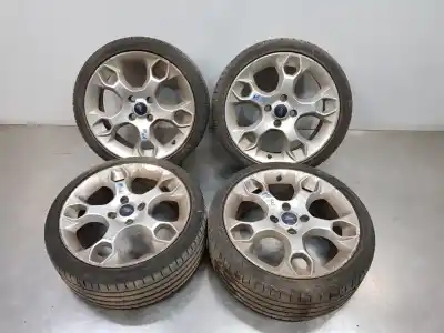 Peça sobressalente para automóvel em segunda mão jogo de jantes por ford fiesta (cb1) active referências oem iam 2237319