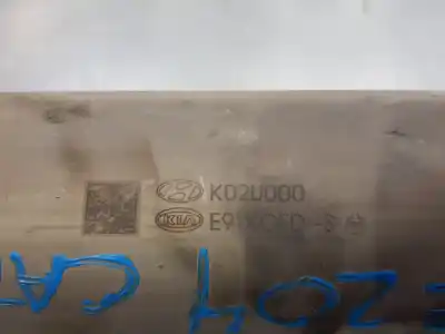 Pezzo di ricambio per auto di seconda mano catalizzatore per kia ceed concept riferimenti oem iam 289k12u000 e91x0fd k02u000