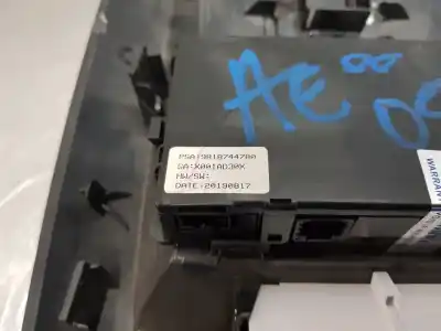 Peça sobressalente para automóvel em segunda mão luz interior por citroen ds 7 ds 7 crossback buehdi referências oem iam 9818744780  