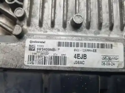 Second-hand car spare part ecu engine control for ford fiesta (cb1) active oem iam references 8v2112a650eb  5ws40584b