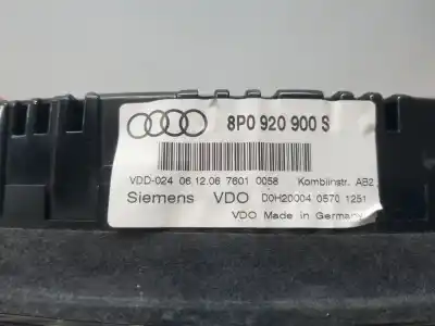 Peça sobressalente para automóvel em segunda mão quadrante por audi a3 sportback (8p) attraction referências oem iam 8p0920900s  