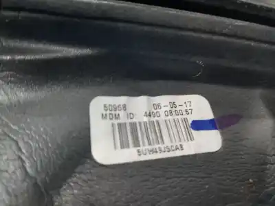 Peça sobressalente para automóvel em segunda mão espelho retrovisor esquerdo por jeep compass ii multiair referências oem iam 68365157aa  