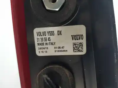 Second-hand car spare part right tailgate light for volvo v40 momentum oem iam references 31395845  