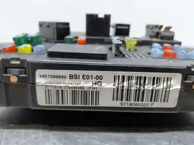 Second-hand car spare part fuse box unit for citroen berlingo standard oem iam references 9657999680  