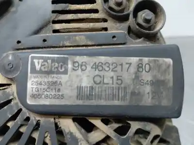 Peça sobressalente para automóvel em segunda mão alternador por citroen berlingo standard referências oem iam 9646321780  