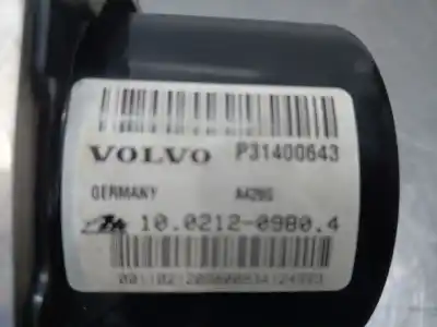 Pezzo di ricambio per auto di seconda mano abs per volvo v40 momentum riferimenti oem iam 31400643 p31400643 1002120980