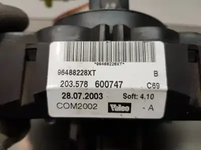 Second-hand car spare part multifunction switch for citroen c3 pluriel exclusive oem iam references 96488228xt  