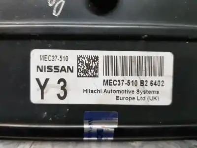 Second-hand car spare part ecu engine control for nissan note (e11e) tekna premium oem iam references mec37510  