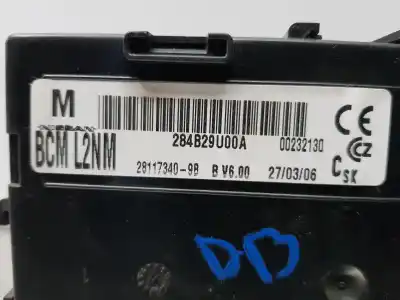 Peça sobressalente para automóvel em segunda mão módulo de confort / bsi /bcm por nissan note (e11e) tekna premium referências oem iam 284b29u00a  