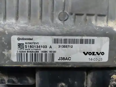 Second-hand car spare part ecu engine control for volvo v40 momentum oem iam references 31355712  s180134103a