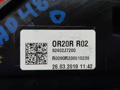 Second-hand car spare part right tailgate light for kia proceed ( ) tourer oem iam references 92402j7200  