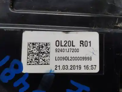 Peça sobressalente para automóvel em segunda mão farolim traseiro esquerdo por kia proceed ( ) tourer referências oem iam 92401j7200  