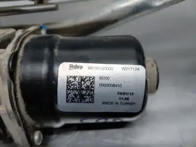 Peça sobressalente para automóvel em segunda mão motor do limpa para brisas por hyundai i20 active i20 active referências oem iam 98100q0000  