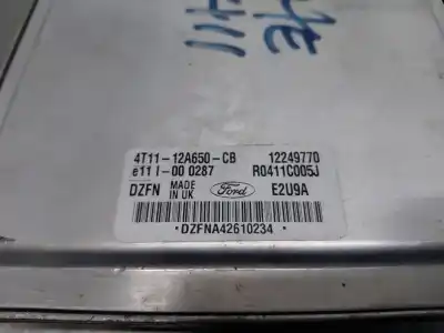 Second-hand car spare part ecu engine control for ford transit connect (tc7) tourneo oem iam references 4t1112a650cb  