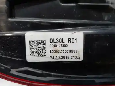 Peça sobressalente para automóvel em segunda mão farolim traseiro esquerdo por kia xceed drive referências oem iam 92401j7300  