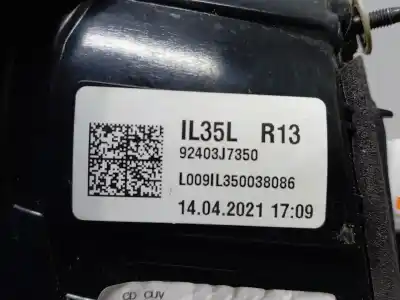 Second-hand car spare part interior left tailgate light for kia xceed tech oem iam references 92403j7350  