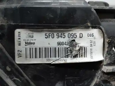 Second-hand car spare part left tailgate light for seat leon (5f1) style oem iam references 5f0945095d  