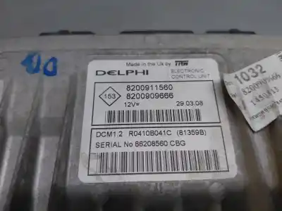 Second-hand car spare part ecu engine control for renault kangoo combi oem iam references 8200911560  
