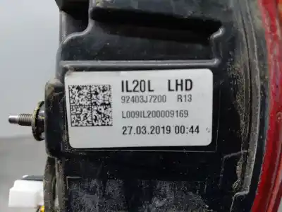 Second-hand car spare part interior left tailgate light for kia proceed ( ) tourer oem iam references 92403j7200  