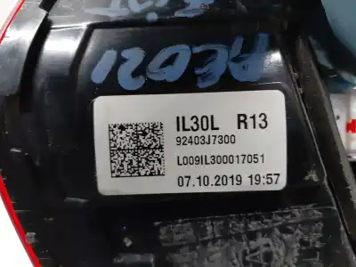 Peça sobressalente para automóvel em segunda mão farolim interior traseiro esquerdo por kia xceed drive referências oem iam 92403j7300  
