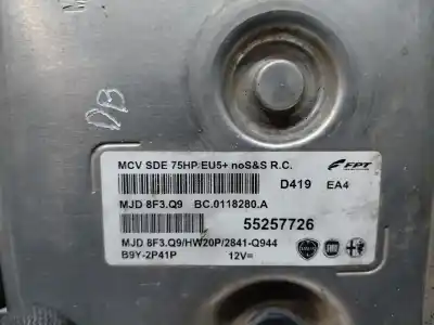 Second-hand car spare part ecu engine control for peugeot bipper tepee active oem iam references 55257726  