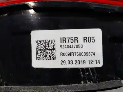 Second-hand car spare part interior rear right light for kia ceed drive oem iam references 92404j7050  