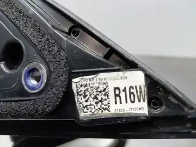 Peça sobressalente para automóvel em segunda mão espelho retrovisor direito por kia ceed drive referências oem iam 87620j7160  