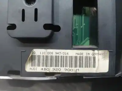 Peça sobressalente para automóvel em segunda mão quadrante por audi a6 c5 (4b2, 4b4) 2.5 tdi referências oem iam 4b0920900m 110008947 4b0920936qx