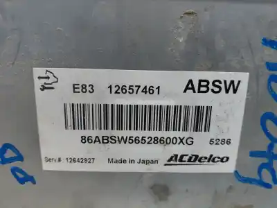 Peça sobressalente para automóvel em segunda mão centralina de motor uce por opel corsa e design line referências oem iam 12657461  