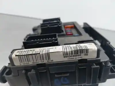 Peça sobressalente para automóvel em segunda mão caixa de fusíveis e relés por citroen berlingo combi referências oem iam 9643498980  