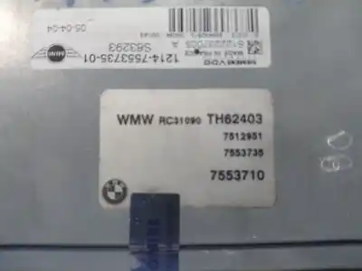 Peça sobressalente para automóvel em segunda mão centralina de motor uce por mini mini (r50, r53) cooper referências oem iam 1214755373501  7553735