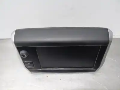 Second-hand car spare part multifunction display for peugeot 208 acces oem iam references 9805301780  9812862880