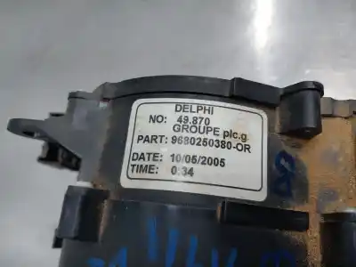 Second-hand car spare part front left central locking system for peugeot 1007 dolce oem iam references 9680250380  