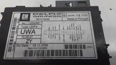 Peça sobressalente para automóvel em segunda mão módulo eletrônico por opel corsa d enjoy referências oem iam 497316088  me-8