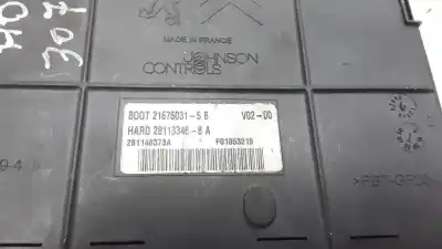 Second-hand car spare part fuse box unit for peugeot 307 break/sw (s2) sw pack oem iam references 9660105980  bsi-1