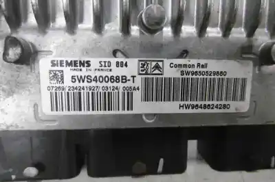 Second-hand car spare part ecu engine control for citroen c3 1.4 hdi cool oem iam references 9648624280 5ws40068bt ecu-5