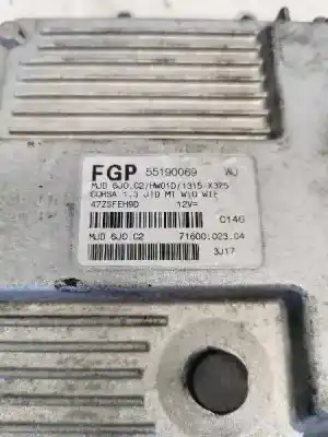 Second-hand car spare part ecu engine control for opel corsa c enjoy oem iam references 55190069 4ces2jg3e ecu-12